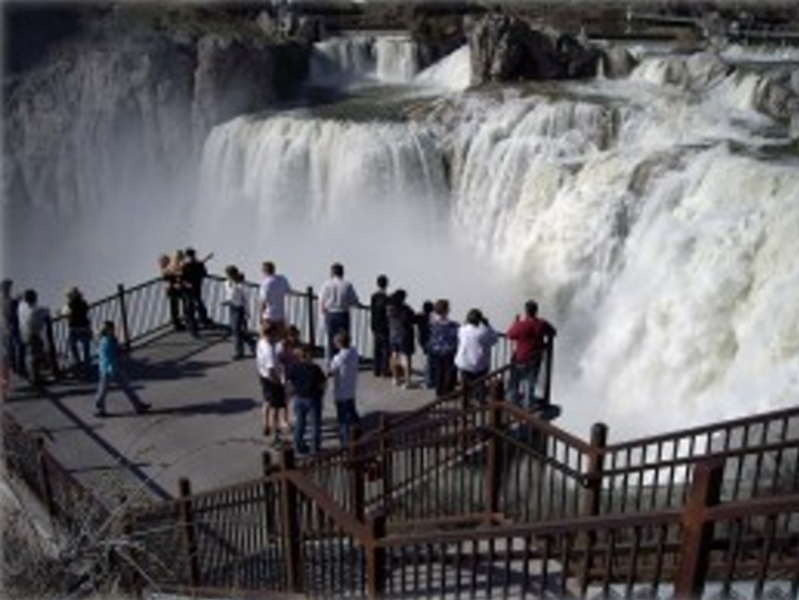 Shoshone Falls in Twin Falls Idaho